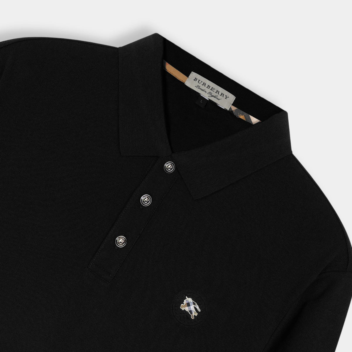 BR - Black - Rugby Polo