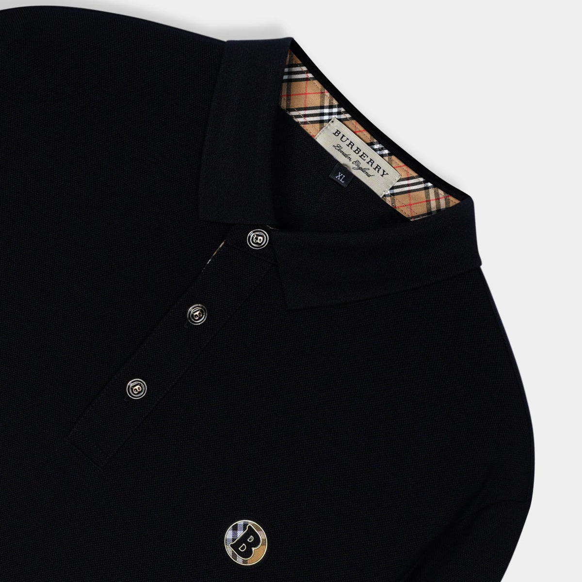 BR - Black - Rugby Polo