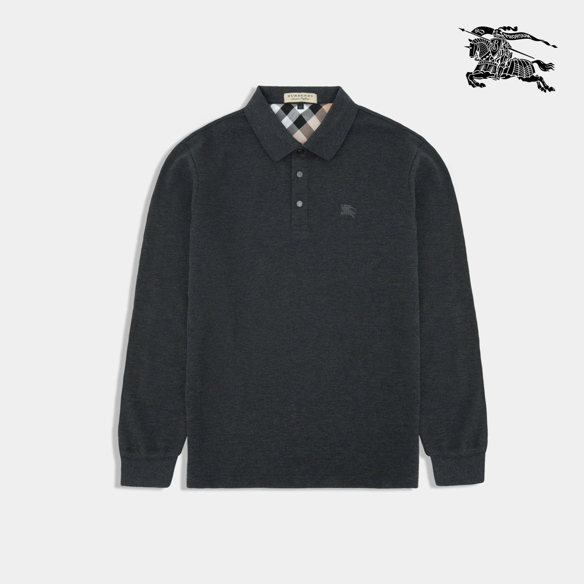 BR - Charcoal - Rugby Polo