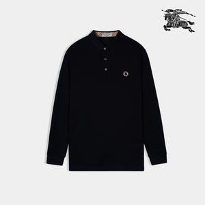BR - Black - Rugby Polo