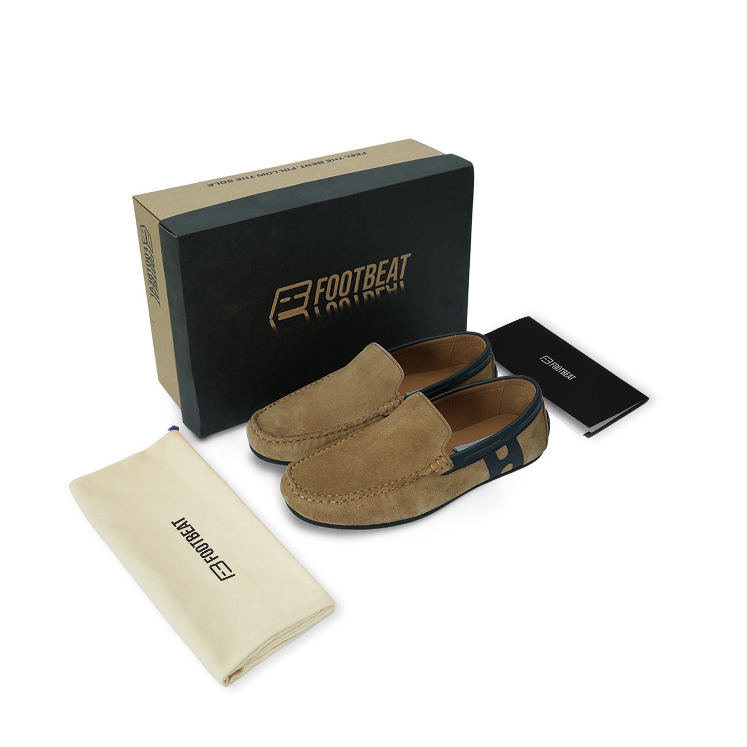 Men Camel Moccasin