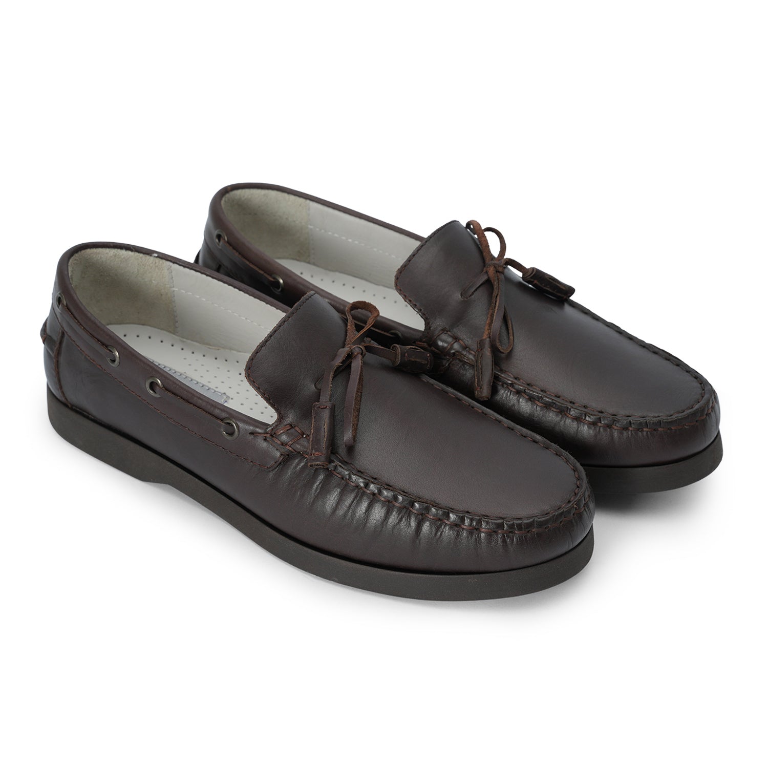 Men Matte Brown Moccasin
