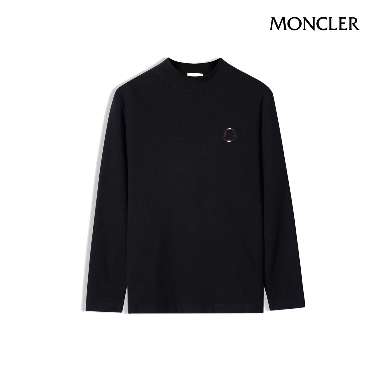 MO - Black - Mock Neck Sweatshirt