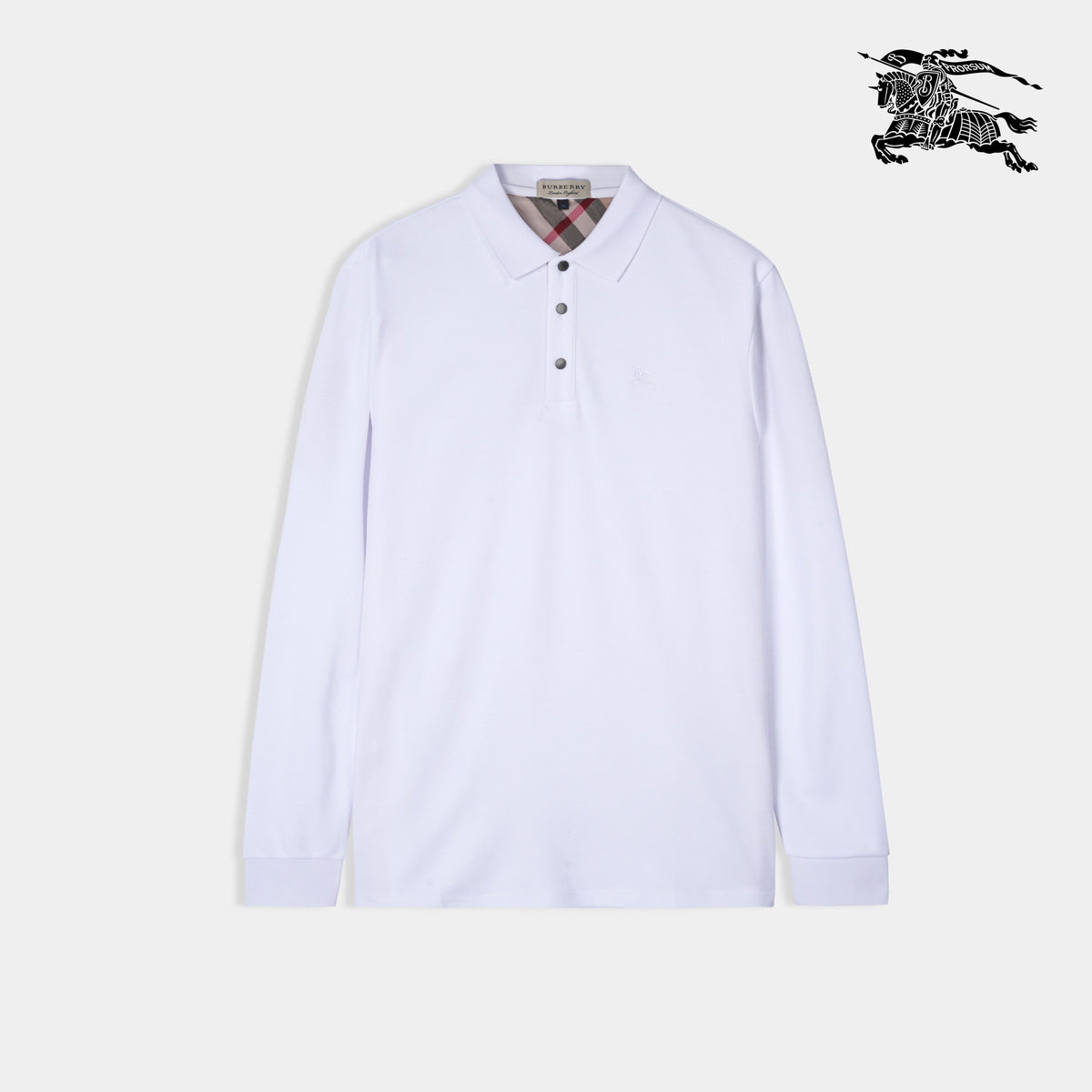BR - White - Rugby Polo