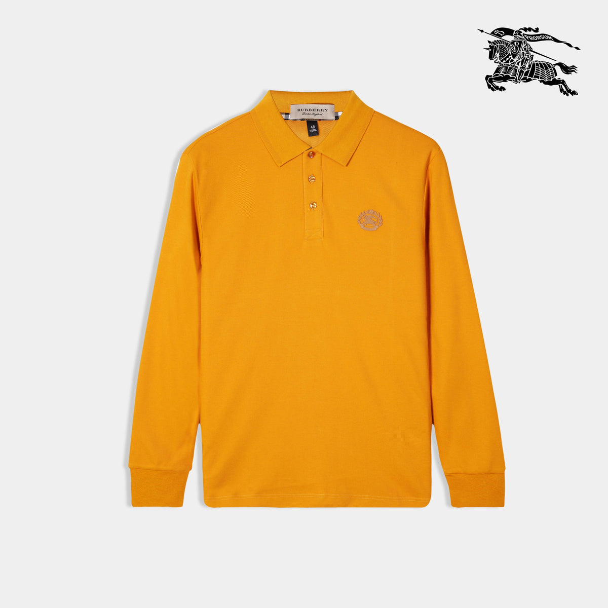 BR - Mustard - Rugby Polo