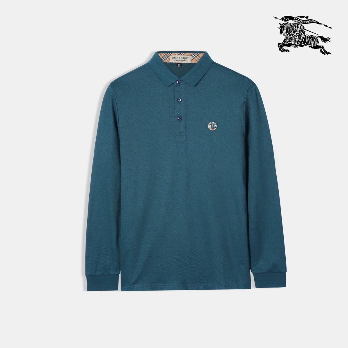 BR - Blue - Rugby Polo