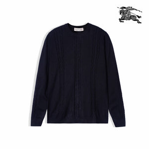 BR - Black - Cable Knit Sweater